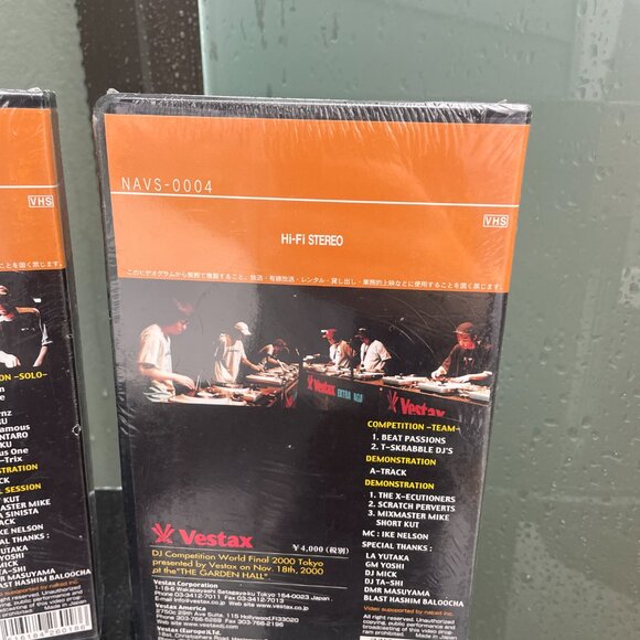 DJ Competition World Finals VHS Lot 3 Vestax Turntablist Extravaganza Tokyo - Picture 7 of 8